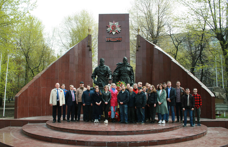 Традиционное памятное шествие сотрудников АО «НПК «СПП», посвящённое Дню Победы